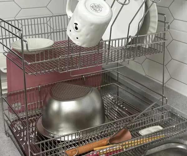 레토 올스텐 식기건조대 2단