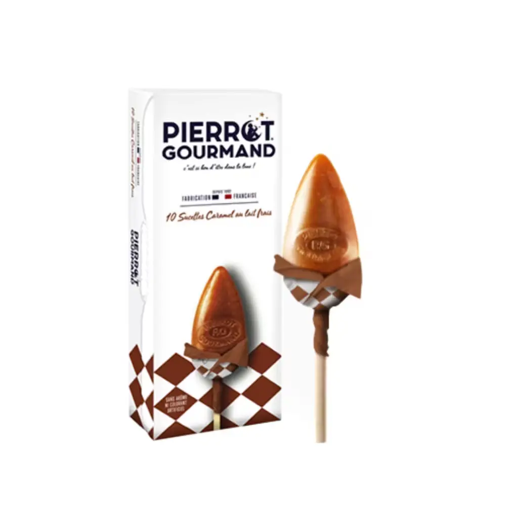 921 [피에로구르망] 밀크카라멜맛 롤리팝 프랑스 캔디 롤리팝 막대사탕