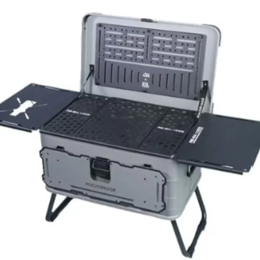 접으면 박스, 펼치면 테이블! 캠핑 필수템