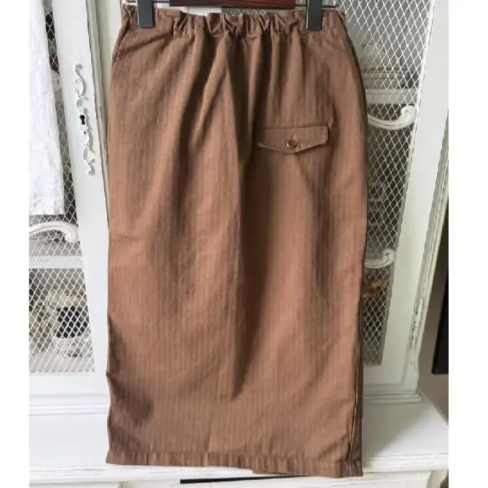 데일리 롱 H 라인 스커트