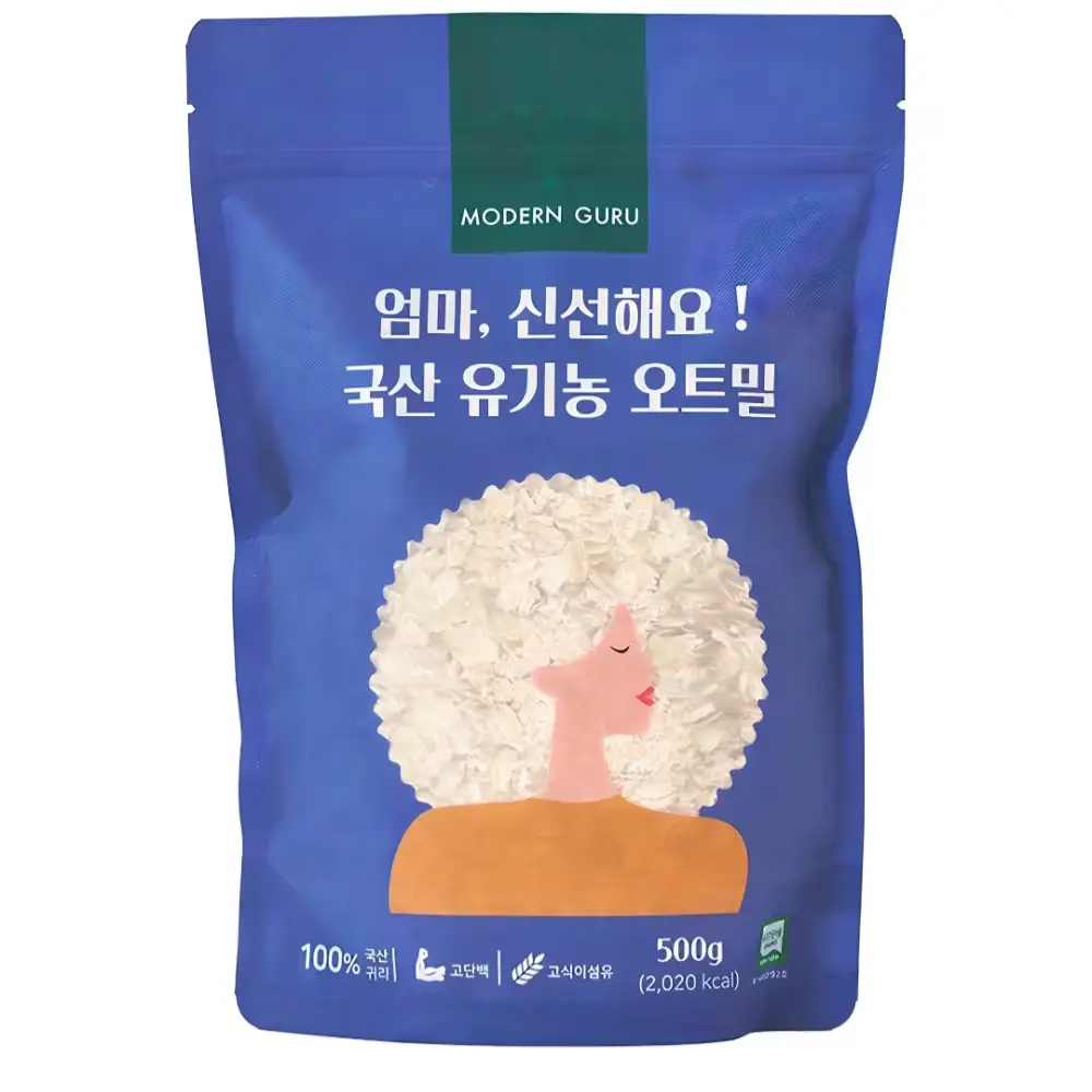 929 모던구루 엄마 신선해요 국산 유기농 오트밀
