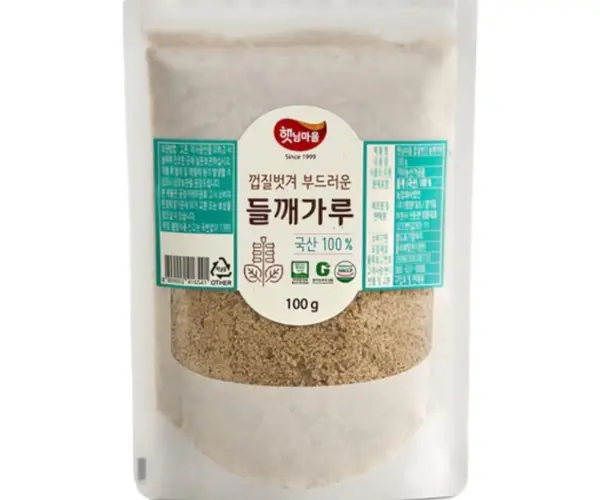 탈피(껍질벗긴) 들깨가루