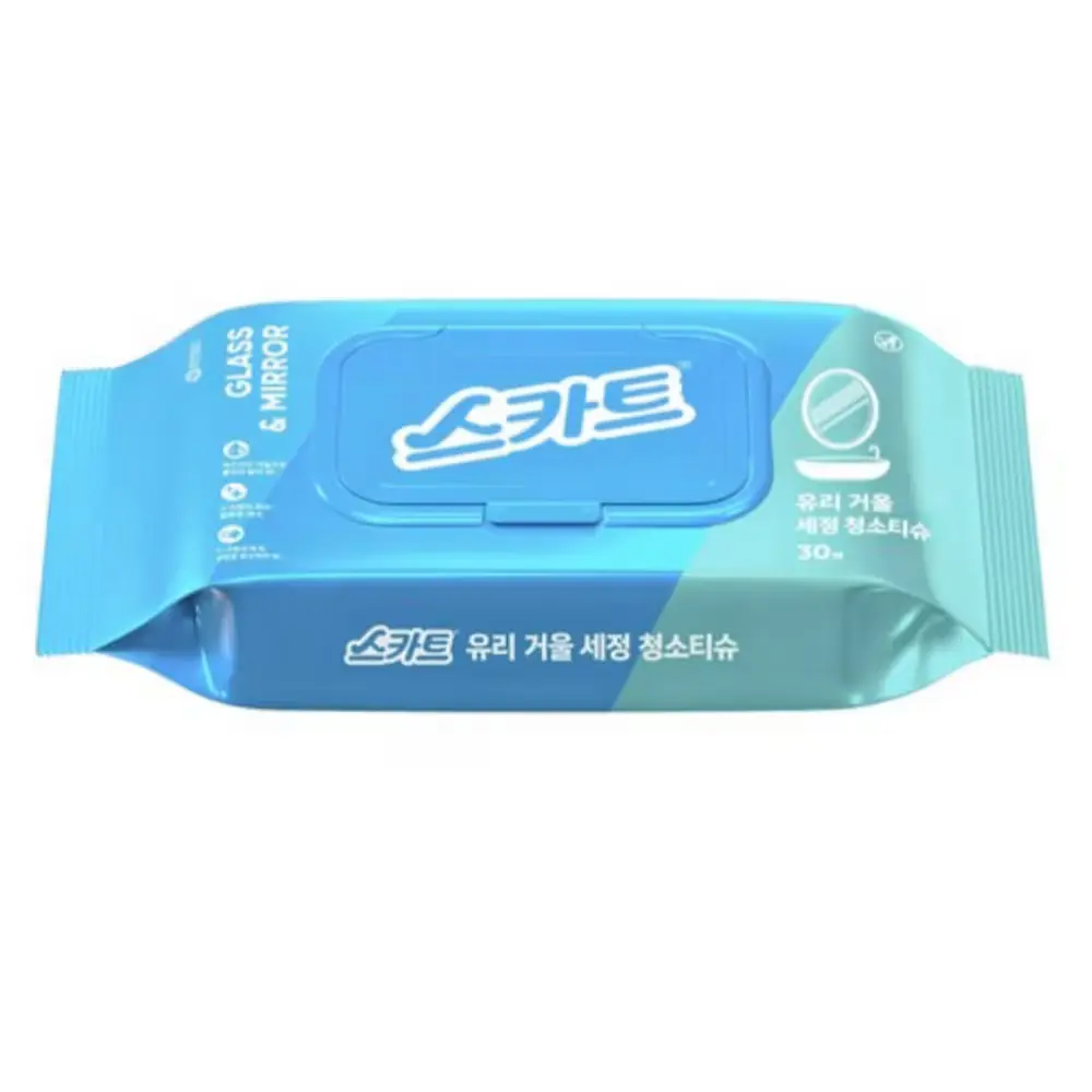 유리 거울 세정 청소티슈
