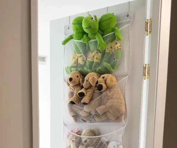 문걸이 인형 정리함