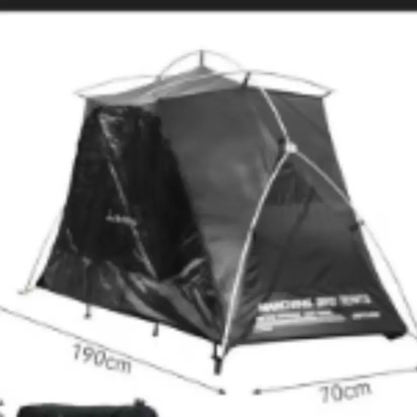 군용 감성 그대로! 올인원 야외 텐트