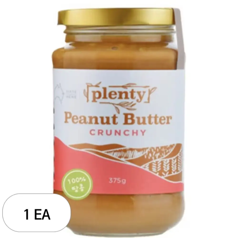 983 플랜티푸드 100% 땅콩버터 크런치