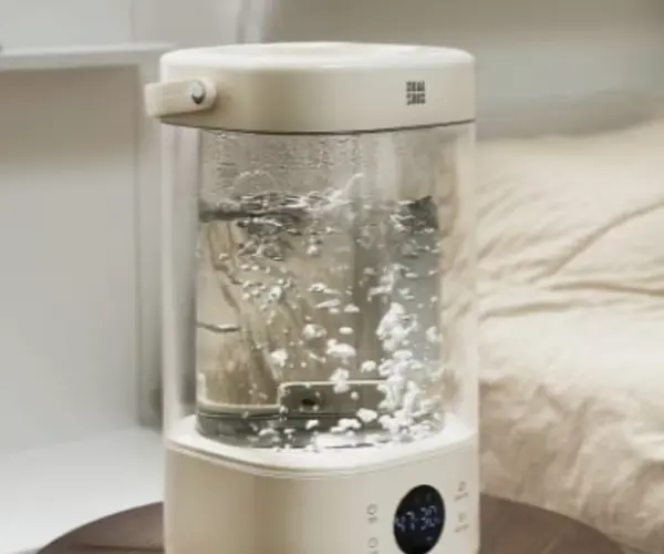 감성전자 워터캔들 신생아 아기 가습기 세척 편한 대용량 가열식가습기 GS-HM25WT