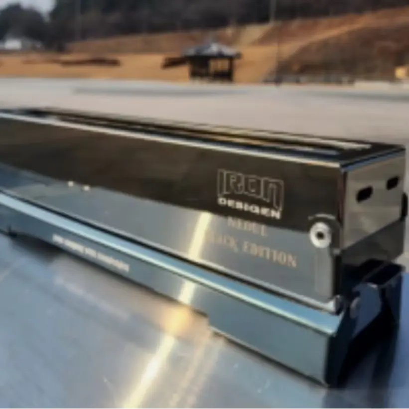 너울 블랙 알콜 스토브 아이언디자인