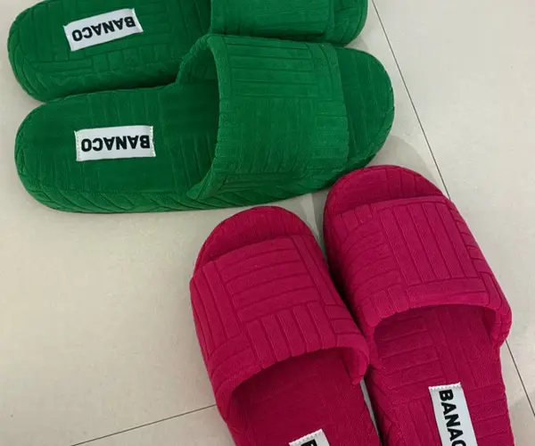 (신혼 추천) 1+1 비비드 테리 룸슬리퍼