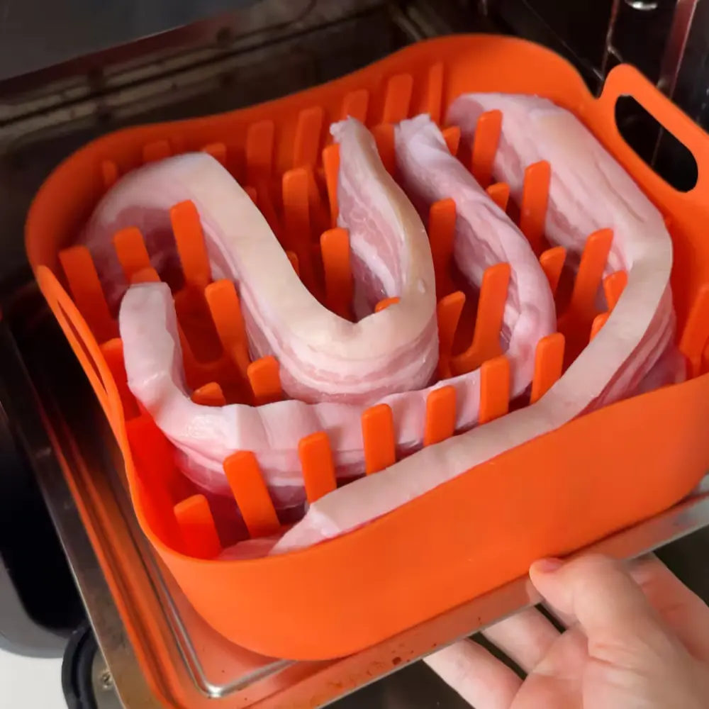 에어프라이어 삼겹/베이컨 실리콘 트레이