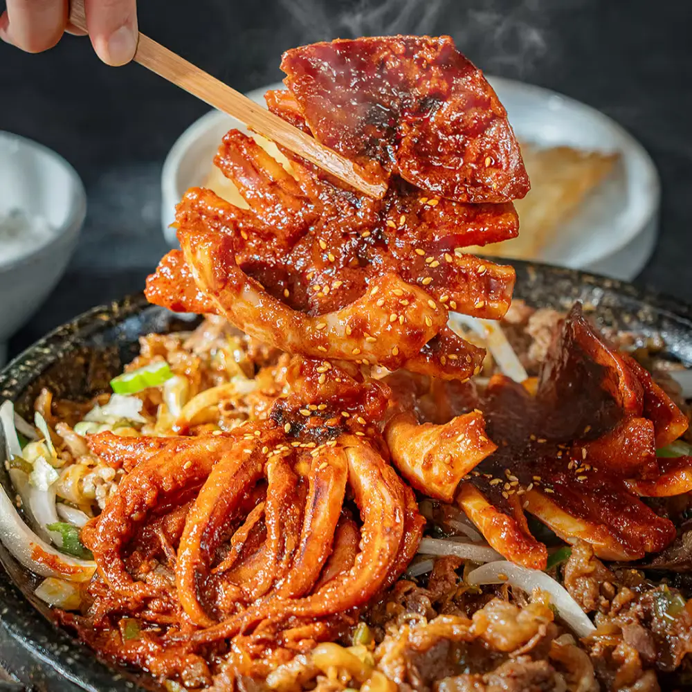 폐업 직전 식당을 살린 팔당 오징어 슬라이스 소불고기 밀키트