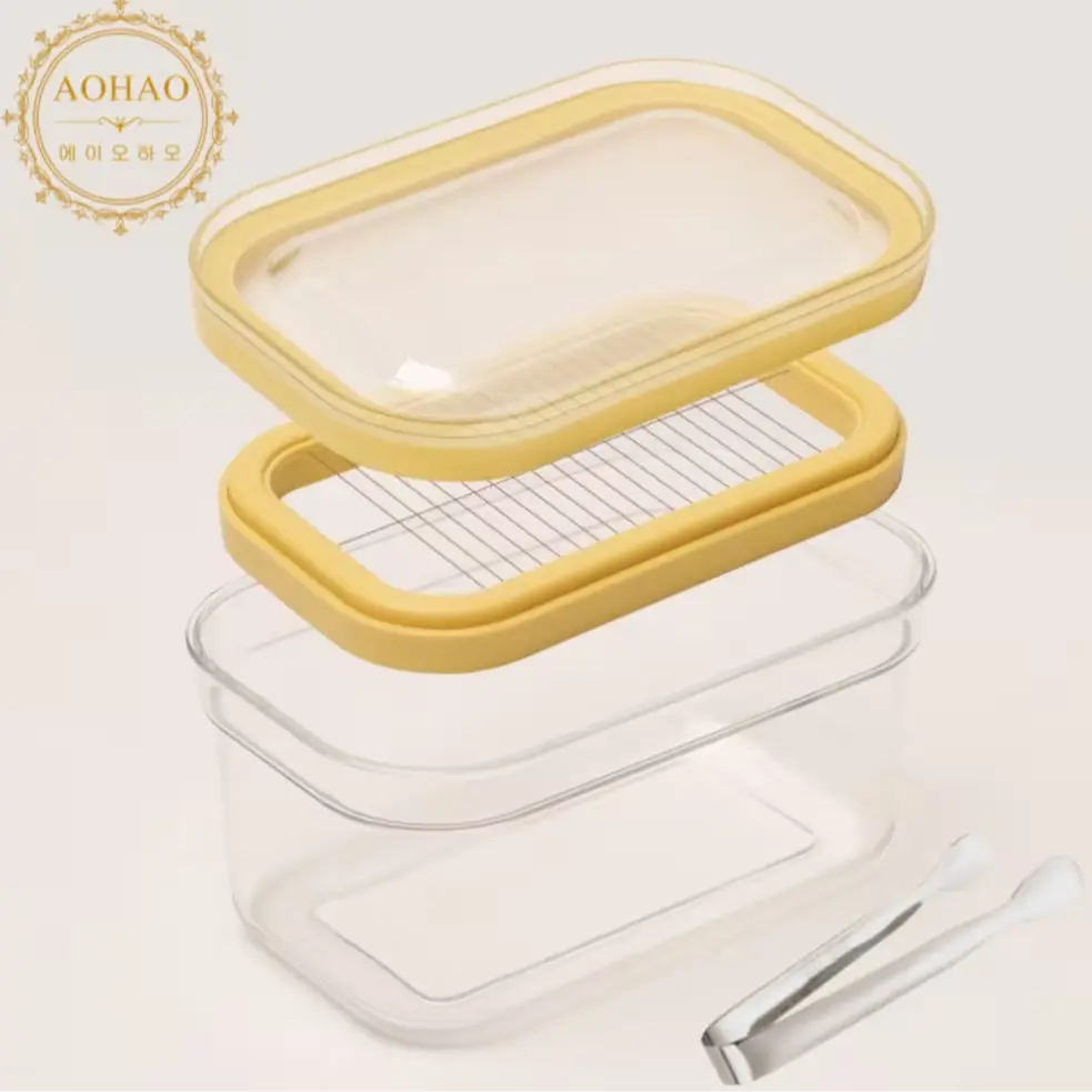 1047 AOHAO 밀폐용기 버터 커터기+집게