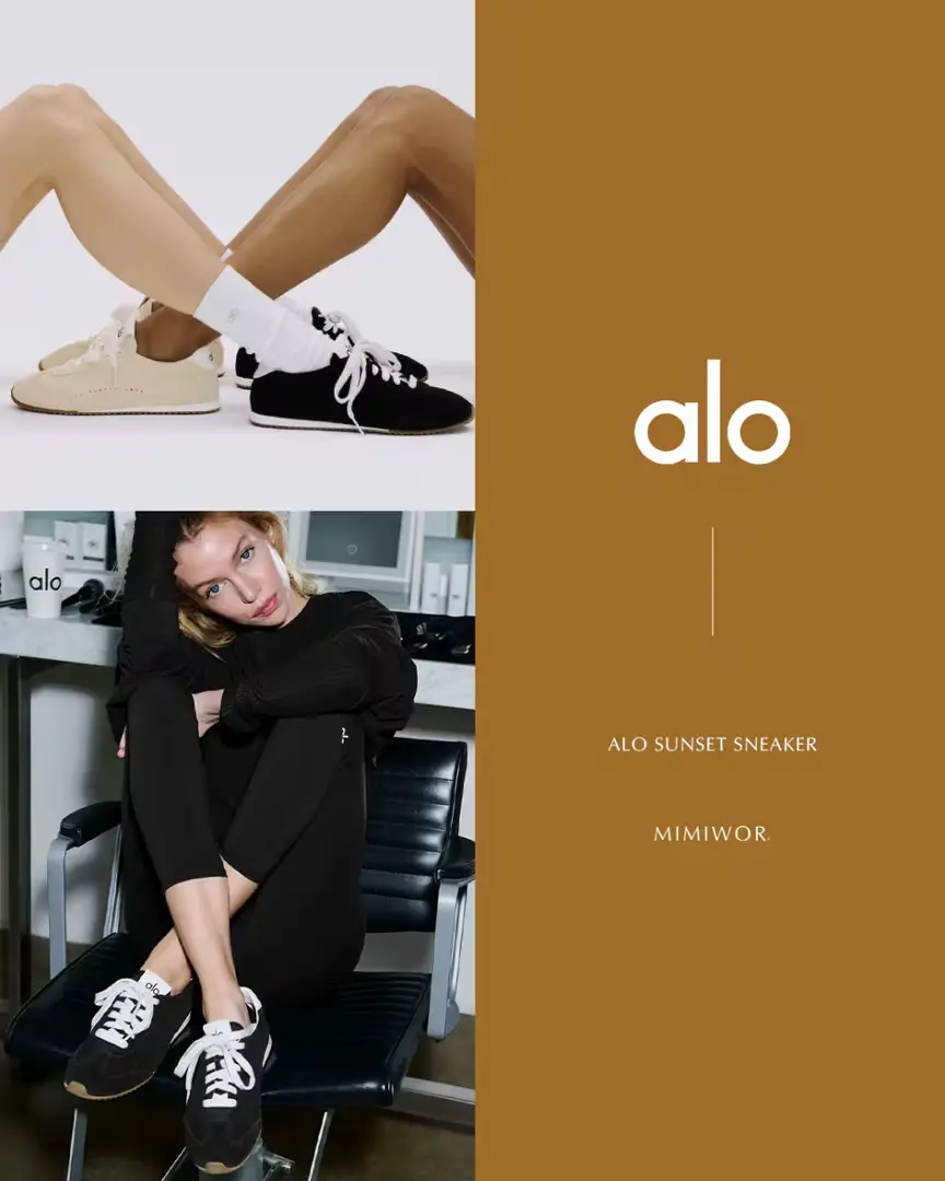🧘🏻‍♀️ Alo yoga Sunset Sneaker 알로 선셋 스니커즈