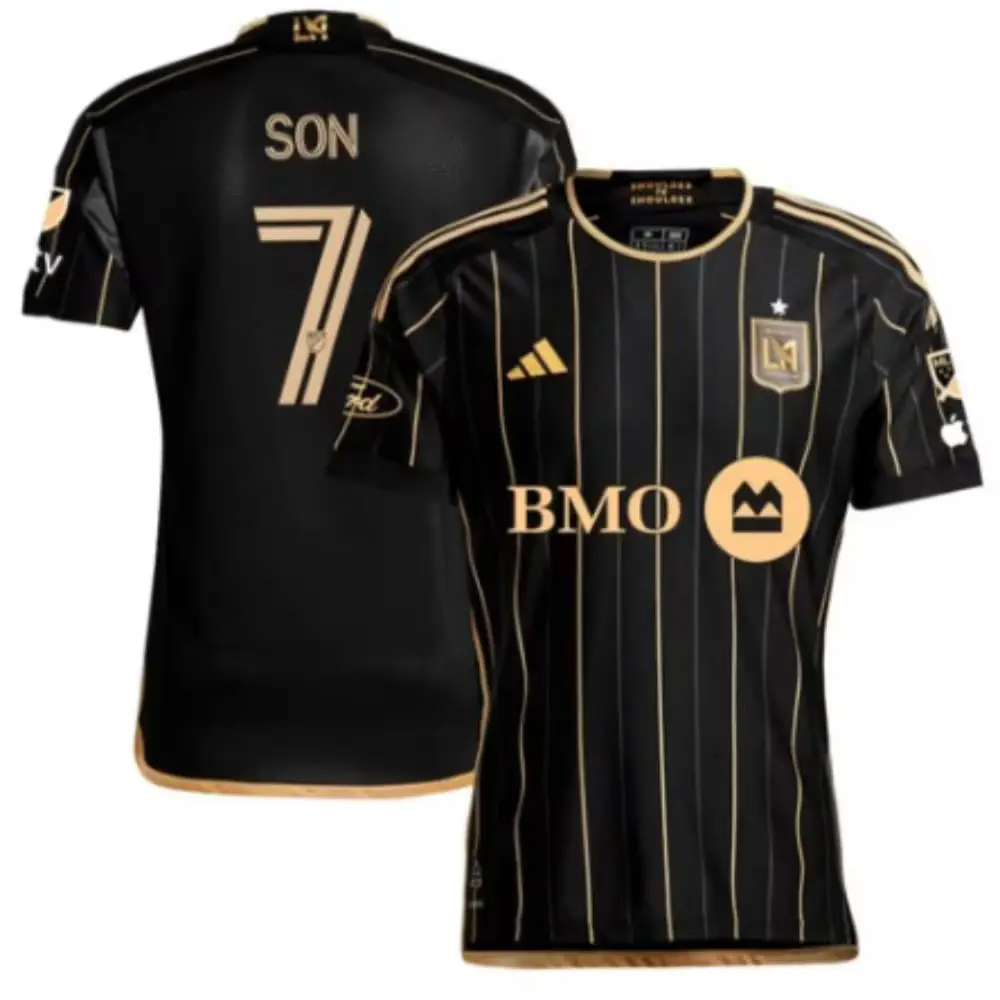 7. 미국 공식 정품 포함 LAFC 손흥민 홈 원정용 응원 유니폼 블랙 포드 애플패치