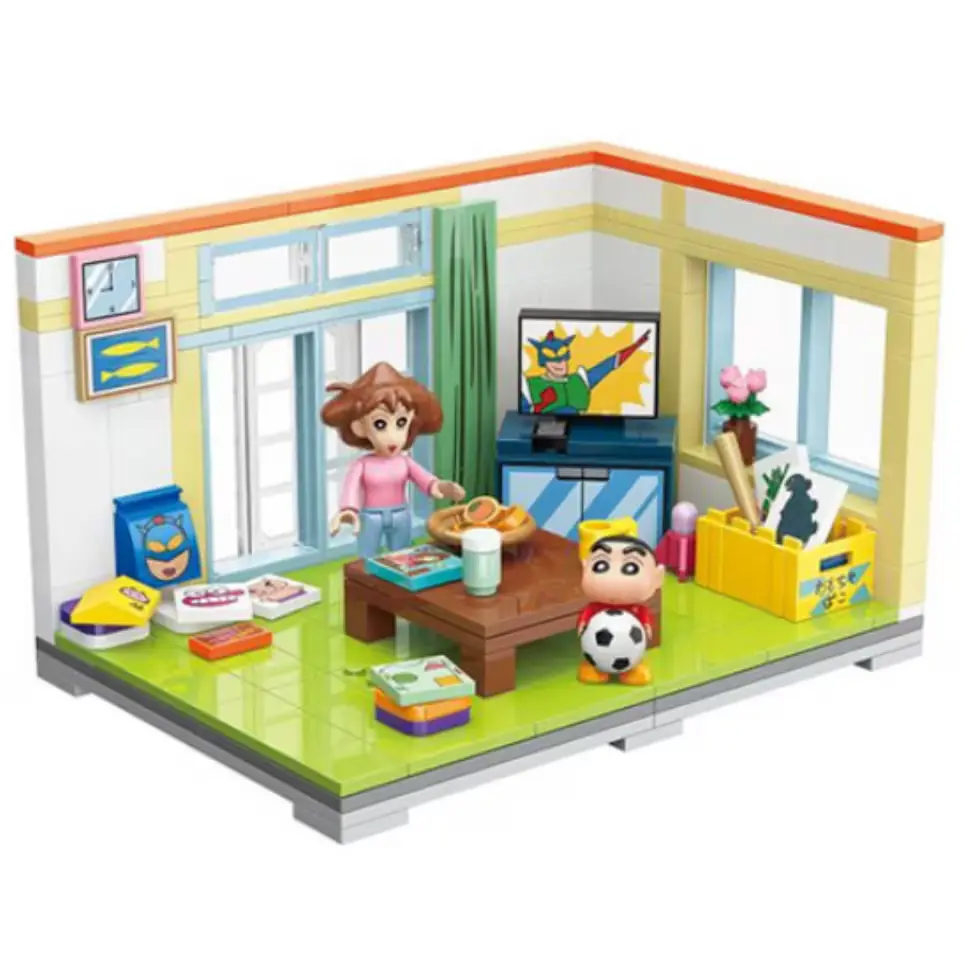 짱구 피규어 레고