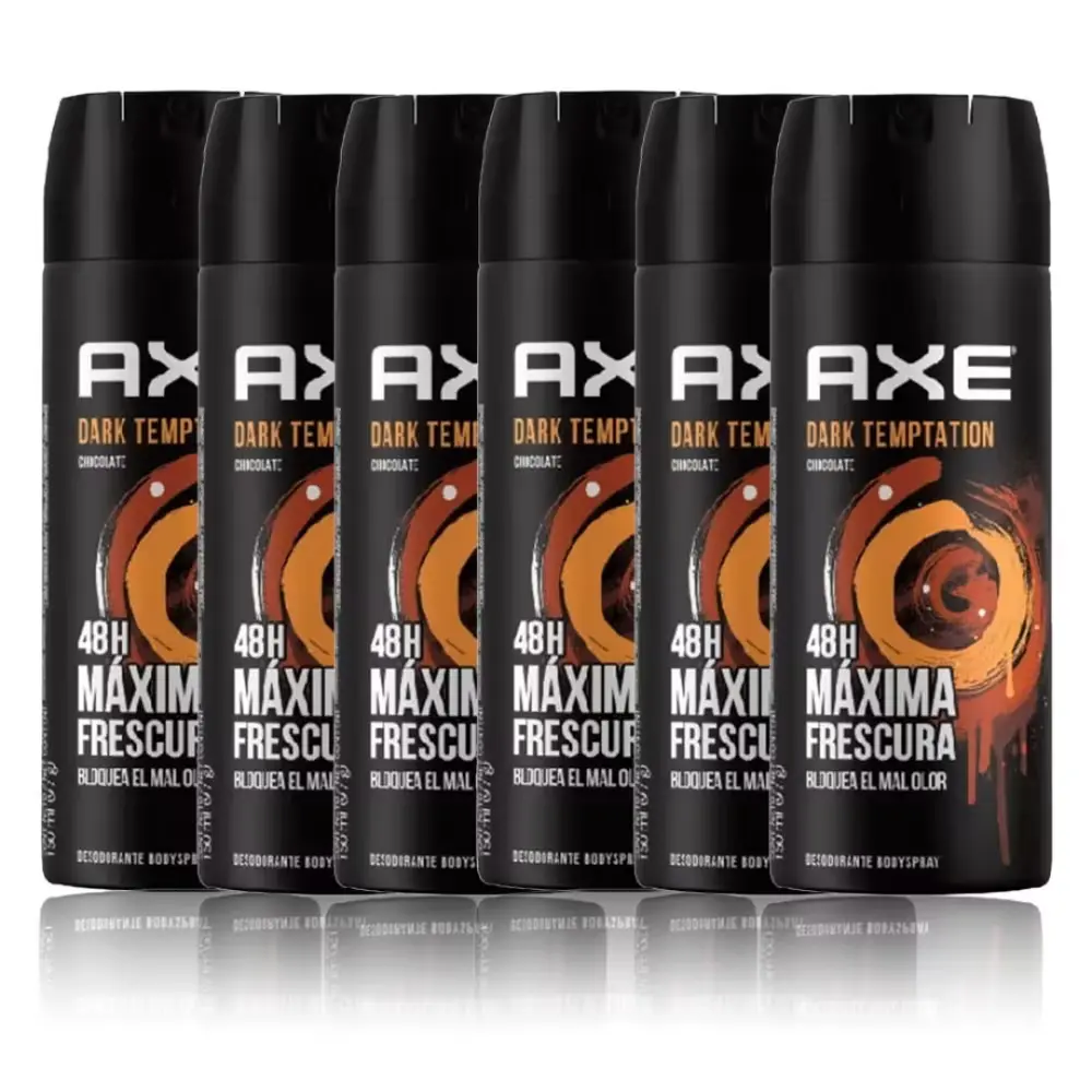 662 AXE 데오드란트 바디 스프레이 다크템테이션150mlx6팩, 150ml, 6개