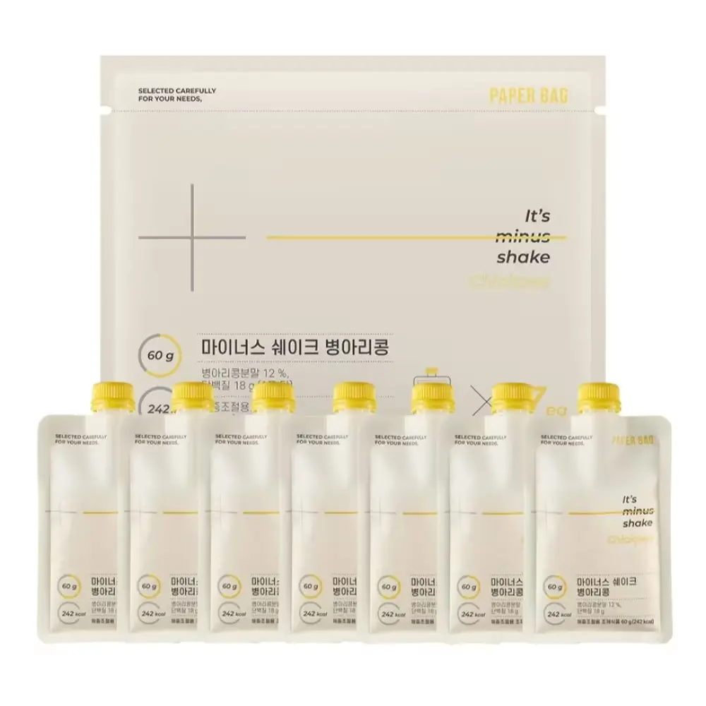 711 페이퍼백 마이너스 쉐이크 병아리콩, 420g, 1개