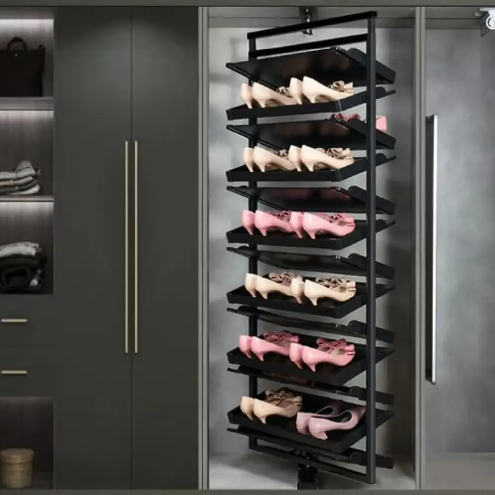 206번. 360도 회전 신발장