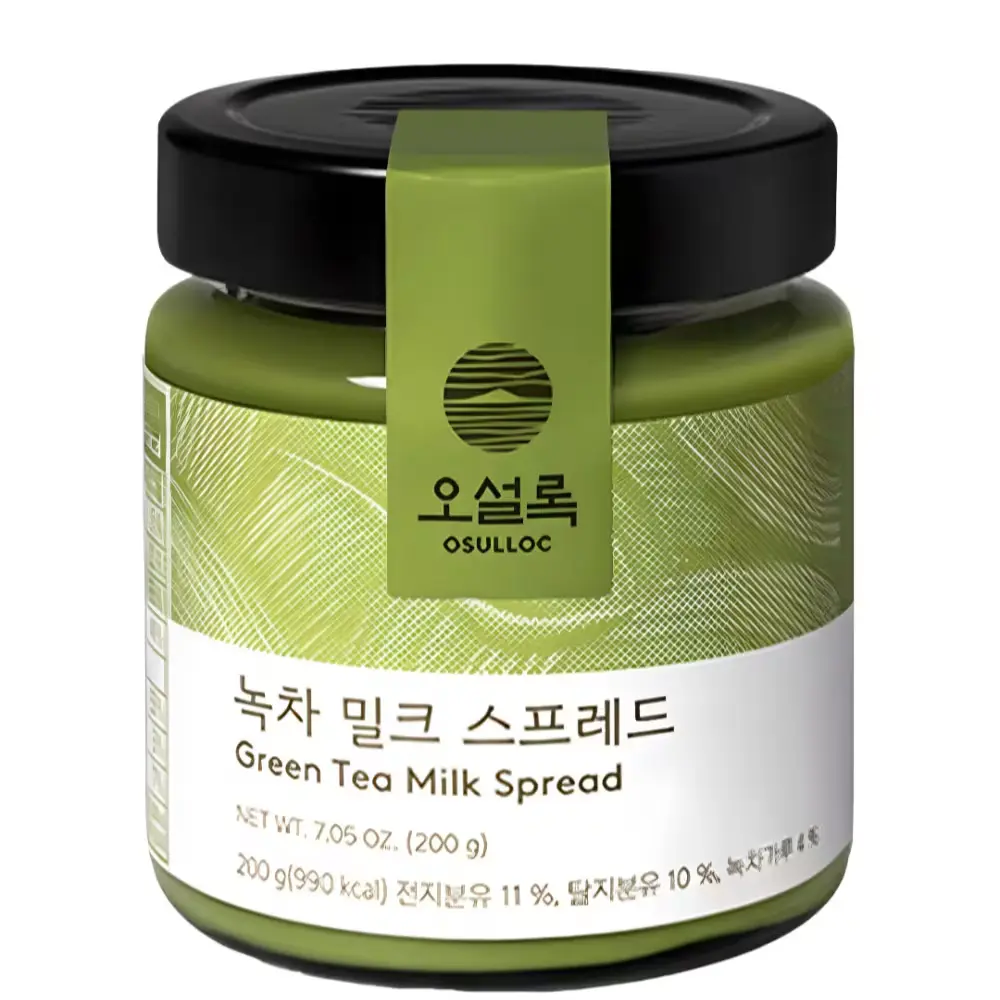 729 오설록 녹차 밀크 스프레드, 200g, 1개