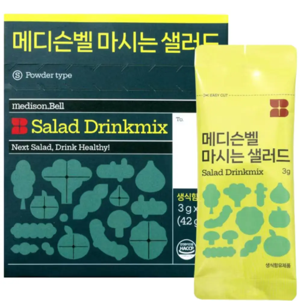 739 메디슨벨 마시는샐러드 동결건조 식이섬유 하루야채 채소분말 식이섬유영양제, 42g, 1박스