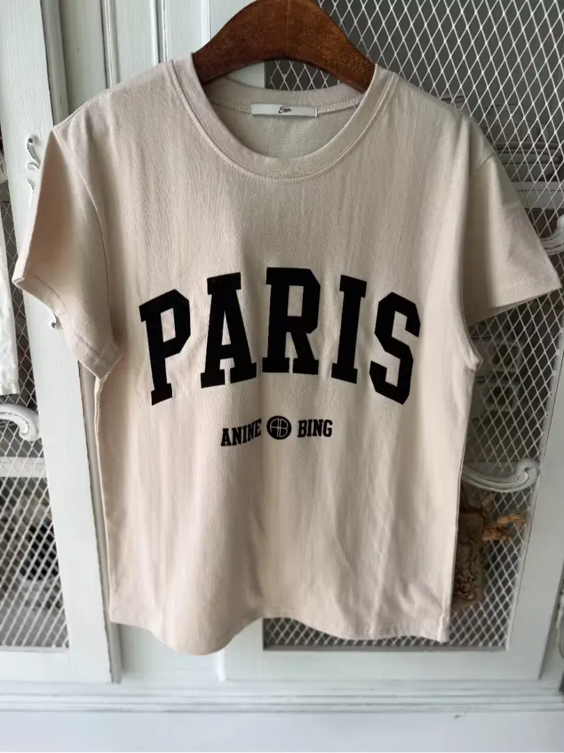 paris 로고 티셔츠