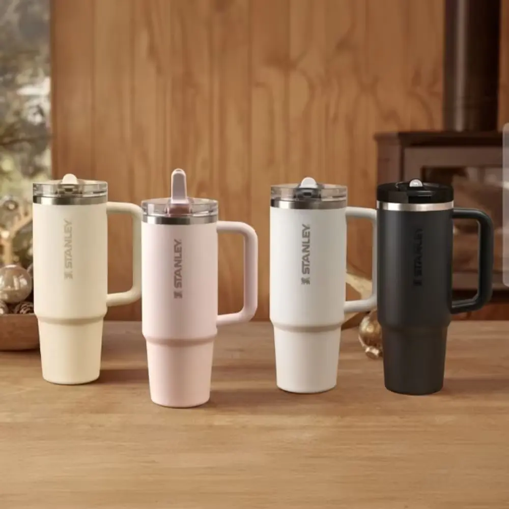 742 스탠리 퀜처 프로투어 플립스트로 텀블러, 로즈쿼츠, 887ml, 1개