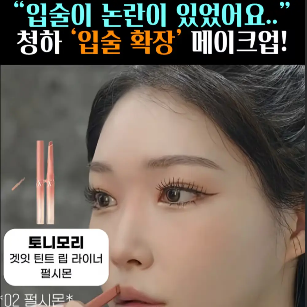 🧚#278-1. 청하! 립 라이너 (02번)