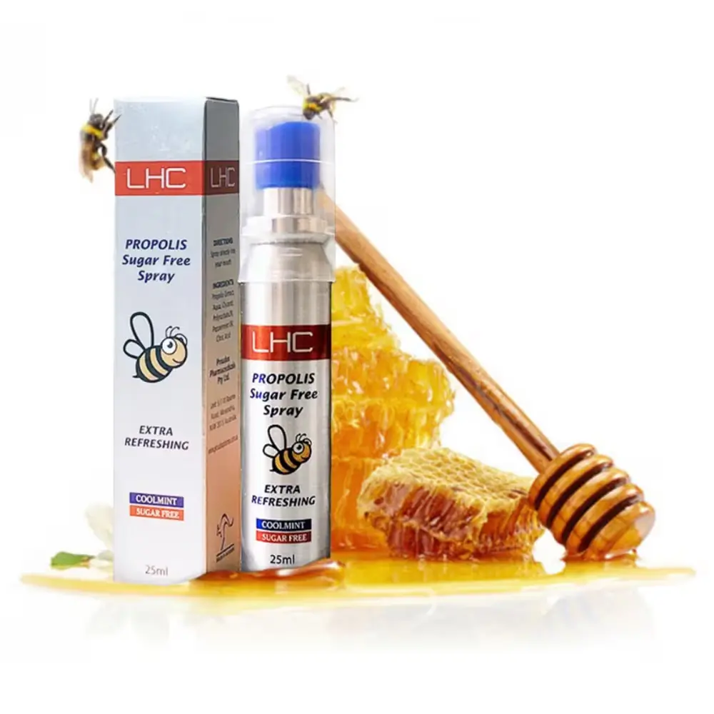 749 호주 LHC 프로폴리스 스프레이 25ml 3병 무설탕