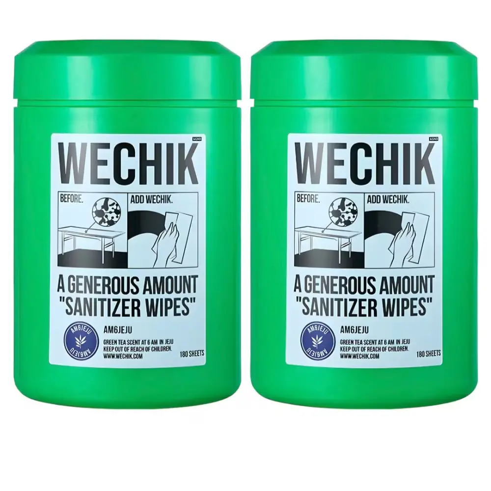 752 위칙 소독세정티슈 180p, FREE, 2개