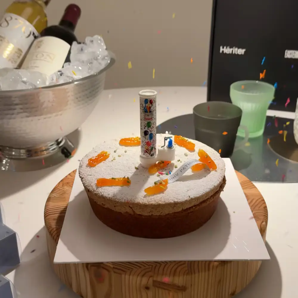 노래가 나오는 콘페티 초