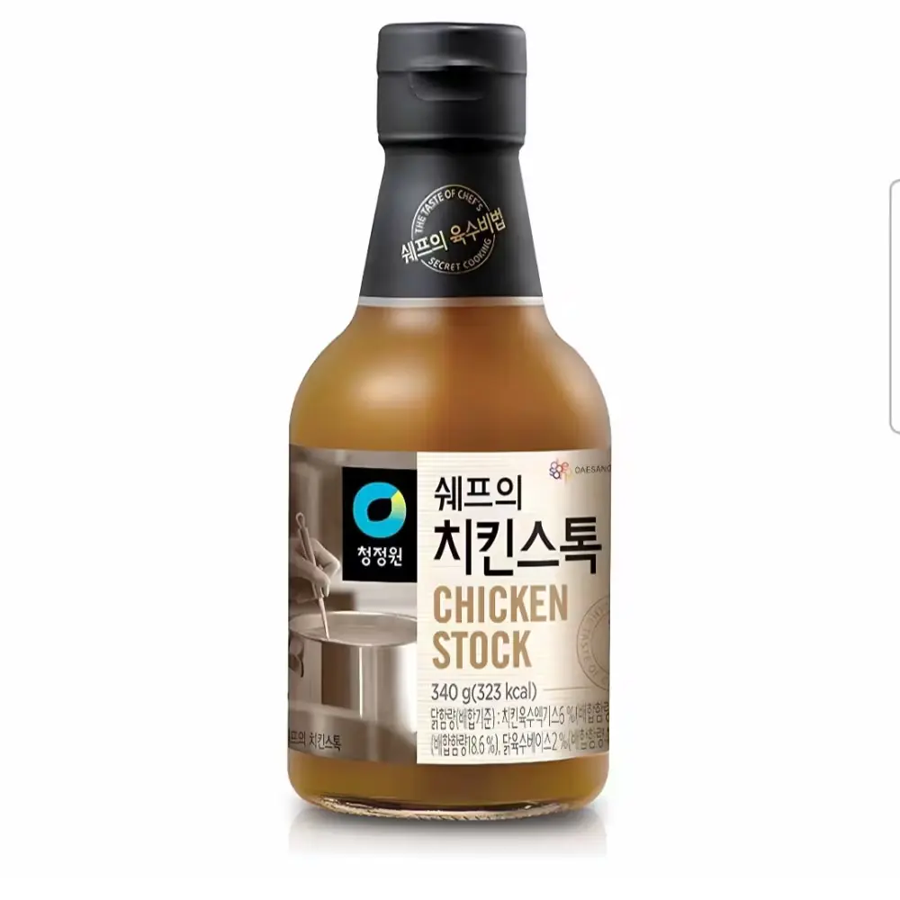 755 청정원 쉐프의 치킨스톡, 340g