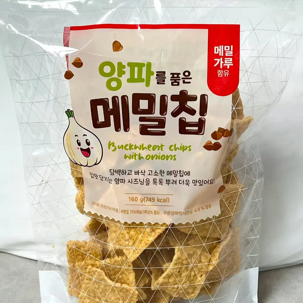 중독성 쩔! 메밀칩