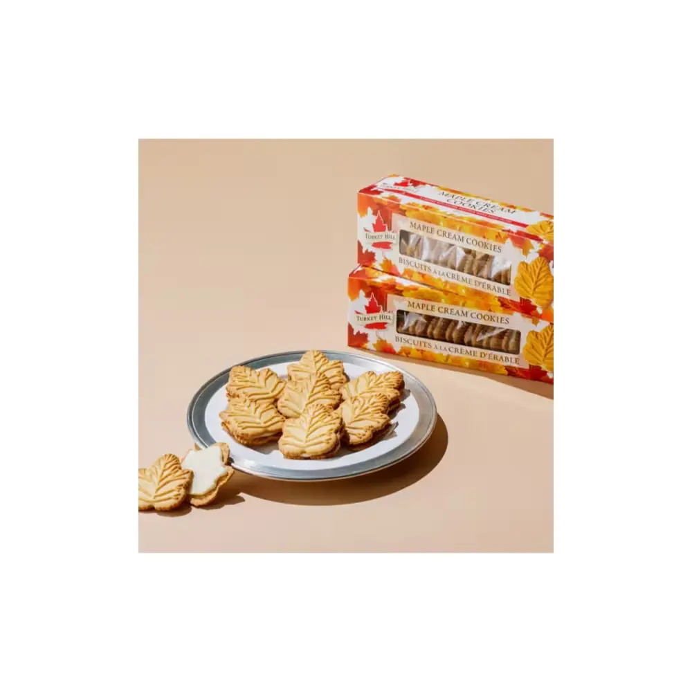 771 캐나다 메이플 크림 쿠키 메이플시럽 고급 과자 간식 디저트 답례품 수입쿠키