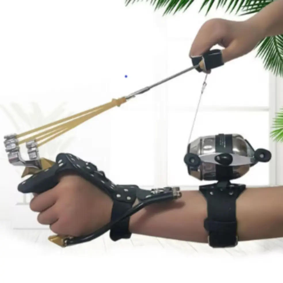 릴 낚시 새총 보호 장갑 물고기 총 화살 다트