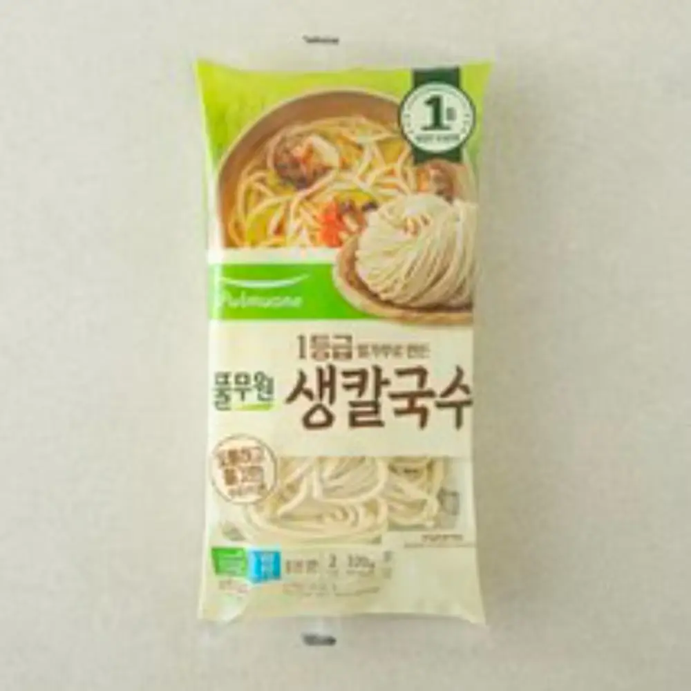 생칼국수면