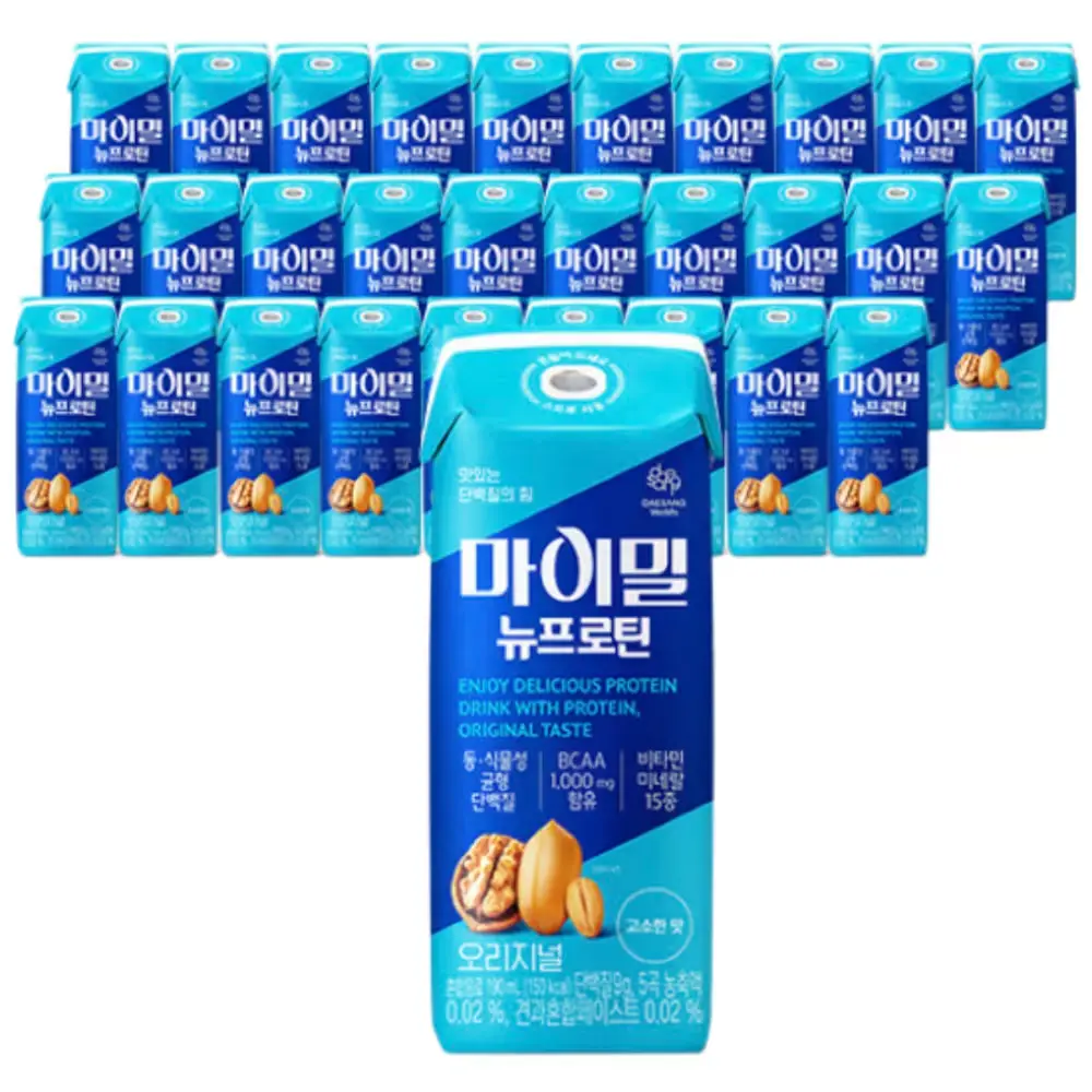 810 마이밀 뉴프로틴 드링크 오리지널, 190ml, 30개