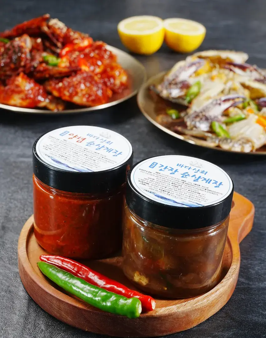 국내산 순살 양념&간장게장 200g/350g