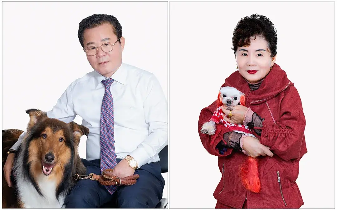 02. 유수찬 이사장 & 이만례 여사 다롱이