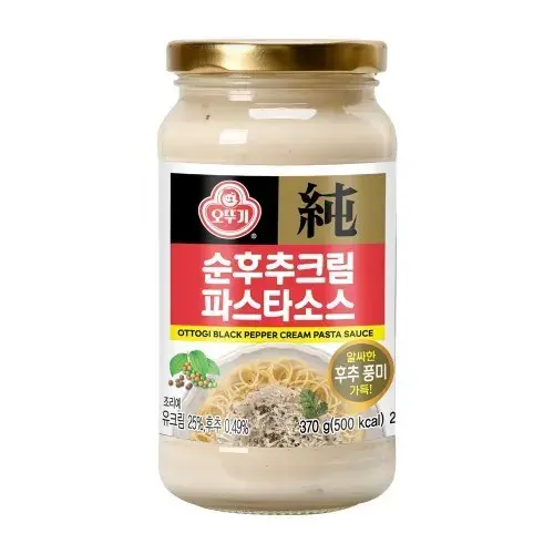오뚜기 순후추크림 파스타소스 370g, 1개