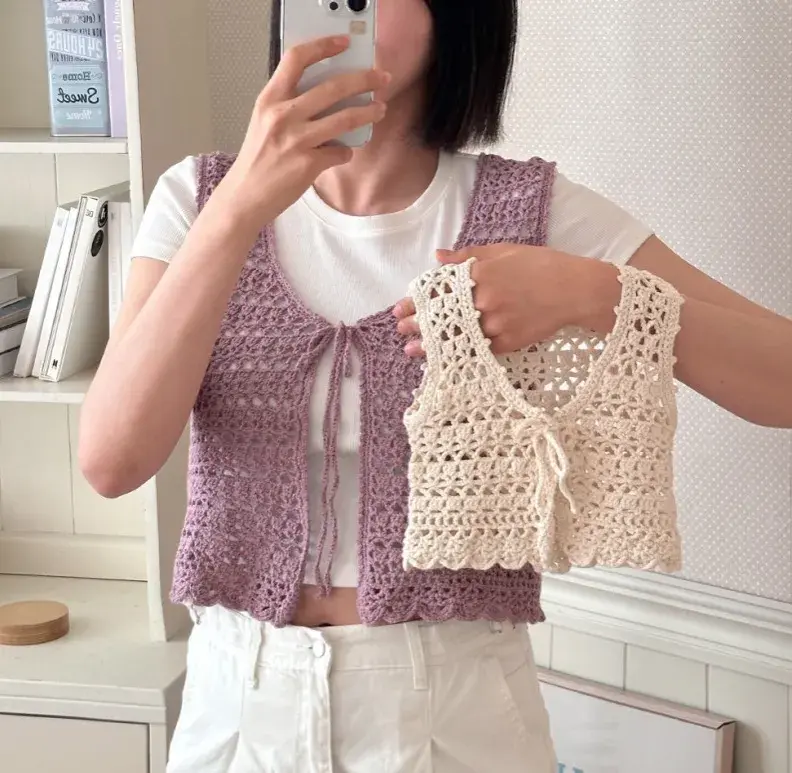 모아베베 어덜트조끼 diy