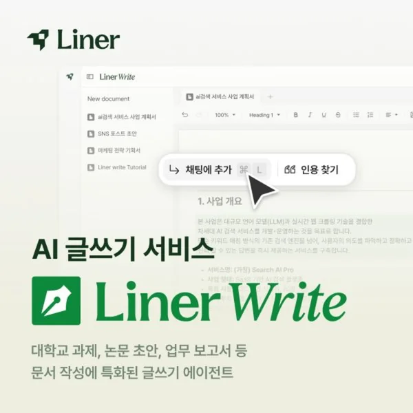 Liner Write (라이너 라이트)