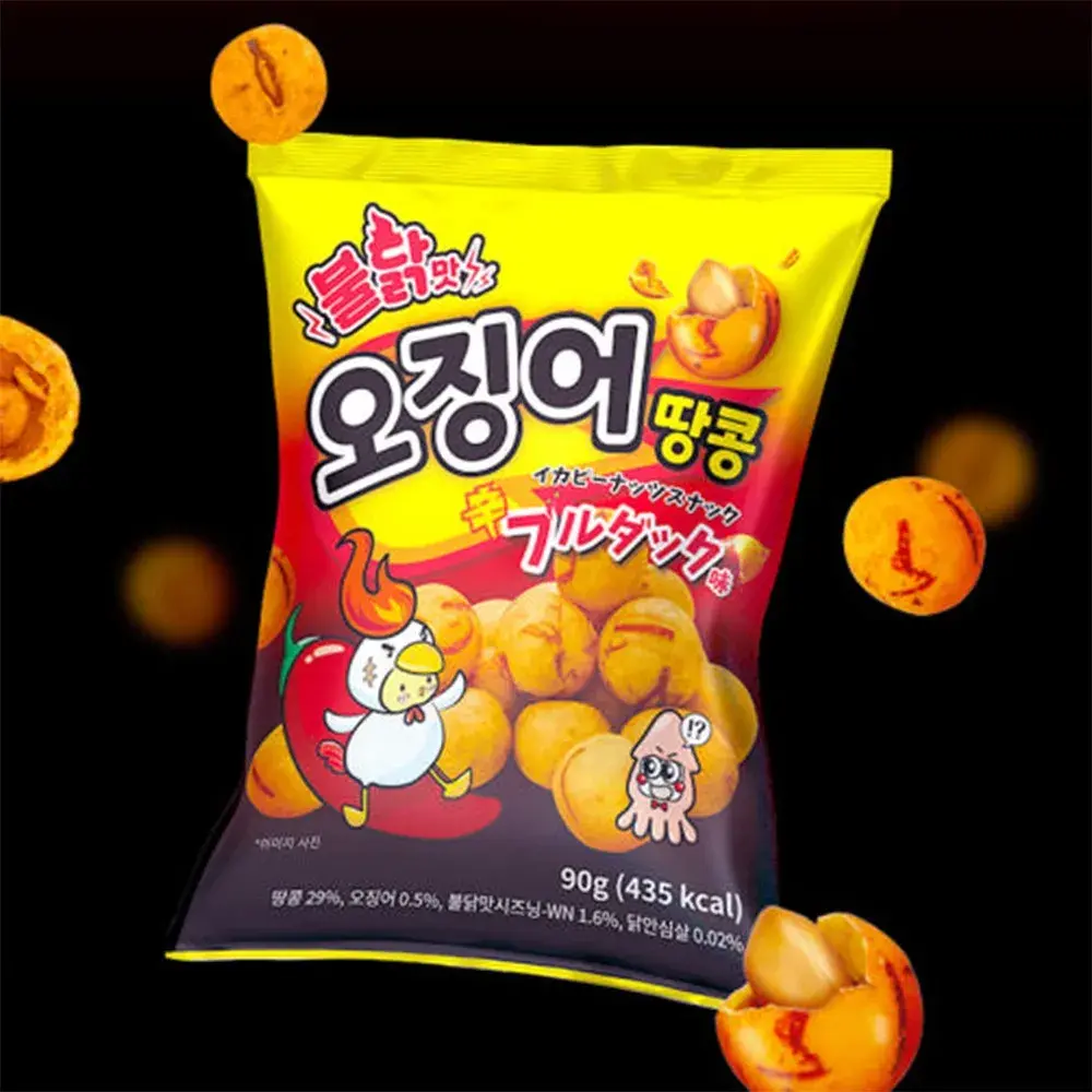 21. 일본 돈키호테! 불닭맛 오징어땅콩 (품절)