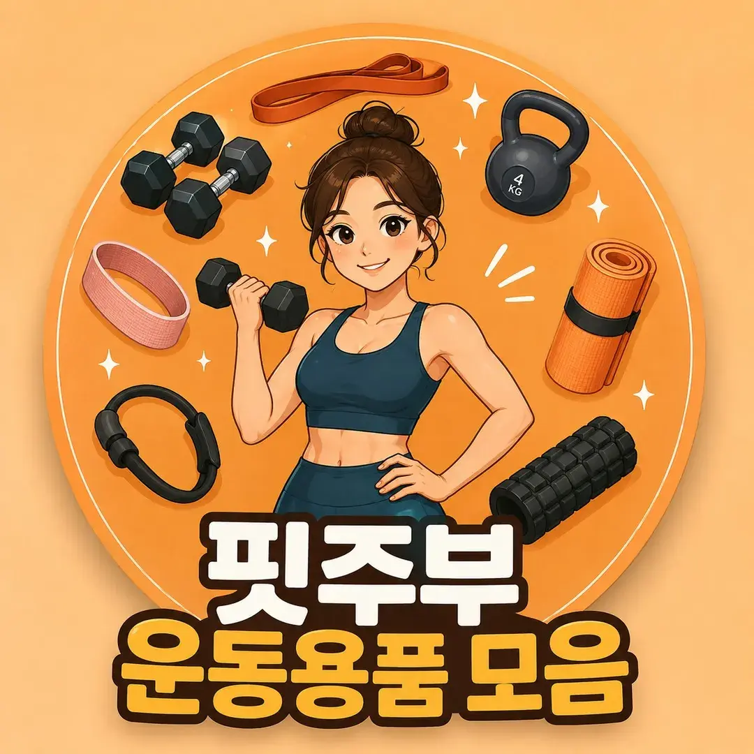핏주부 운동 용품 모음