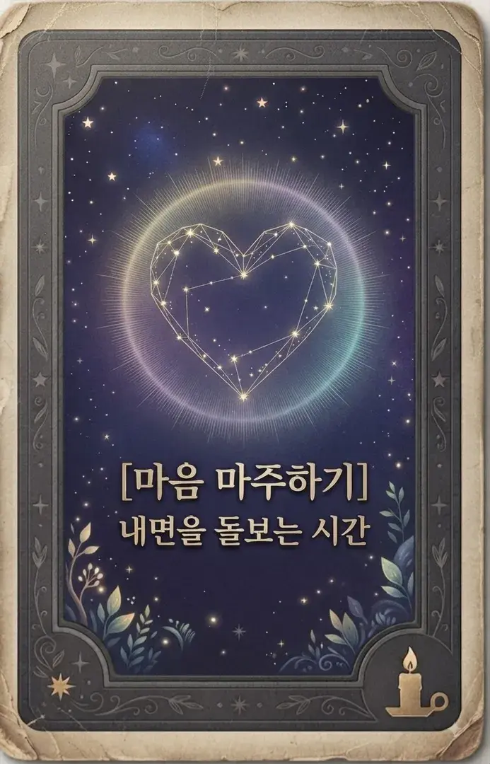 마음챙김 오라클카드 다정한안부 타로카드배우기