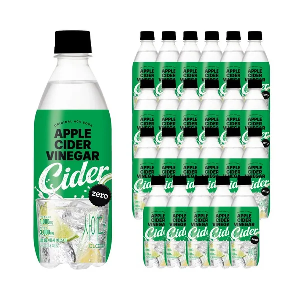 애사비소다 사이다 제로 500mL