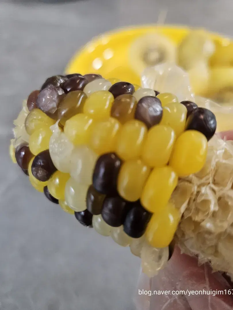 쫀득함이 예술인 간식 찰옥수수🌽