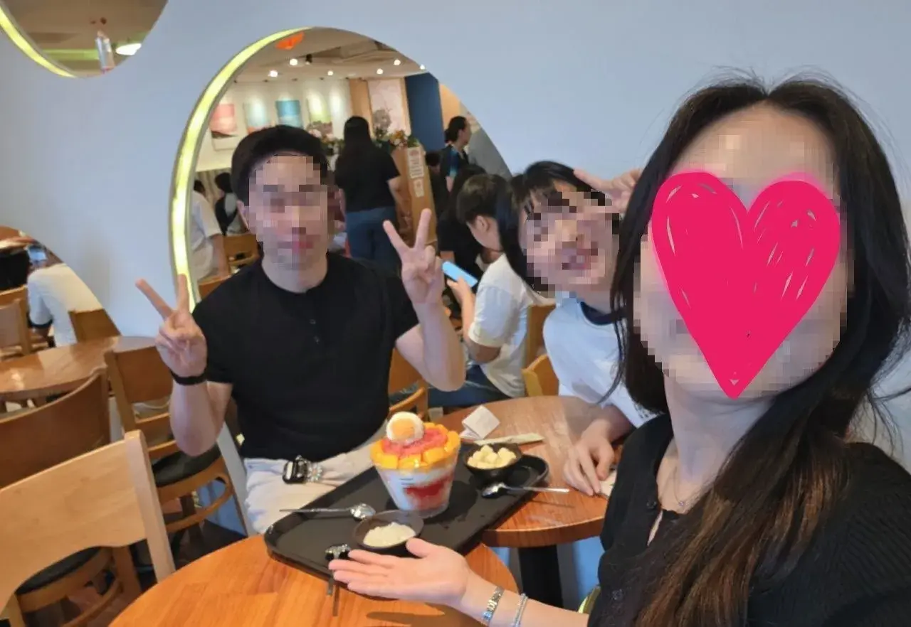 러닝 말고 더운 날은 빙수 먹고 수다떨기>-<